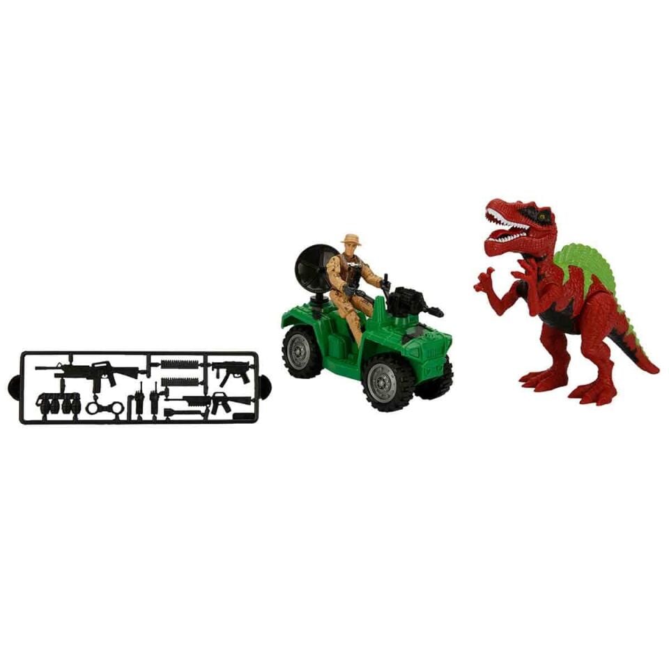 Crazoo Dino Dinozor Yakalayıcı Oyun Seti 13 Parça