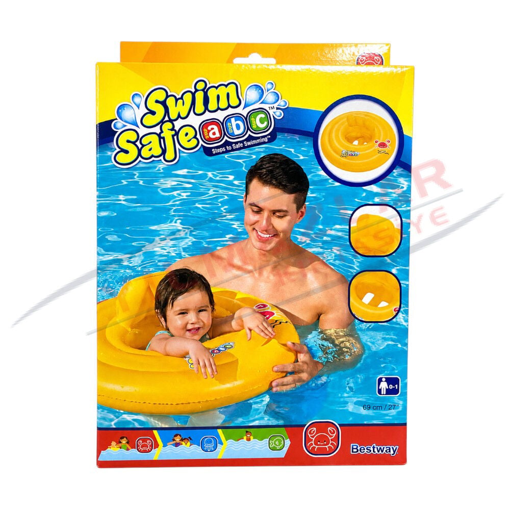 LUKS SARI BABY FLOAT OTURAKLI 70CM ( SARI )