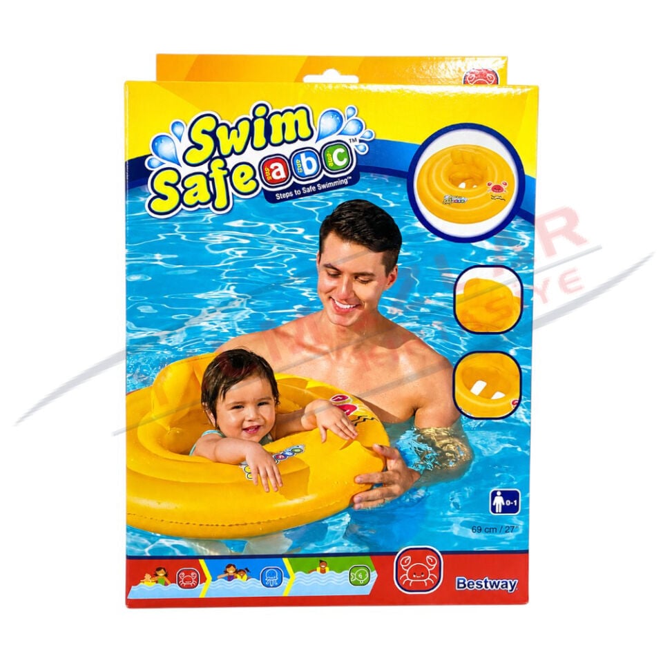 LUKS SARI BABY FLOAT OTURAKLI 70CM ( SARI )