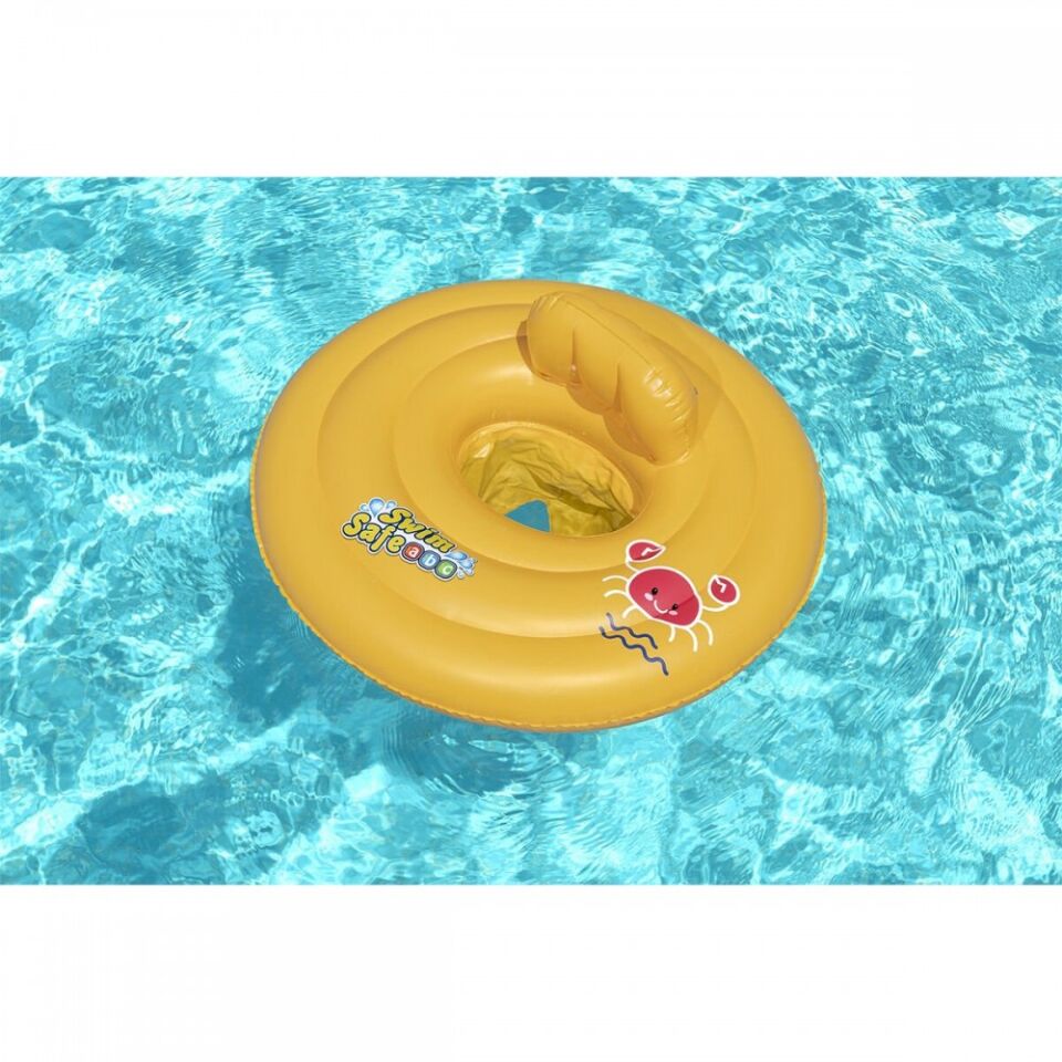 LUKS SARI BABY FLOAT OTURAKLI 70CM ( SARI )