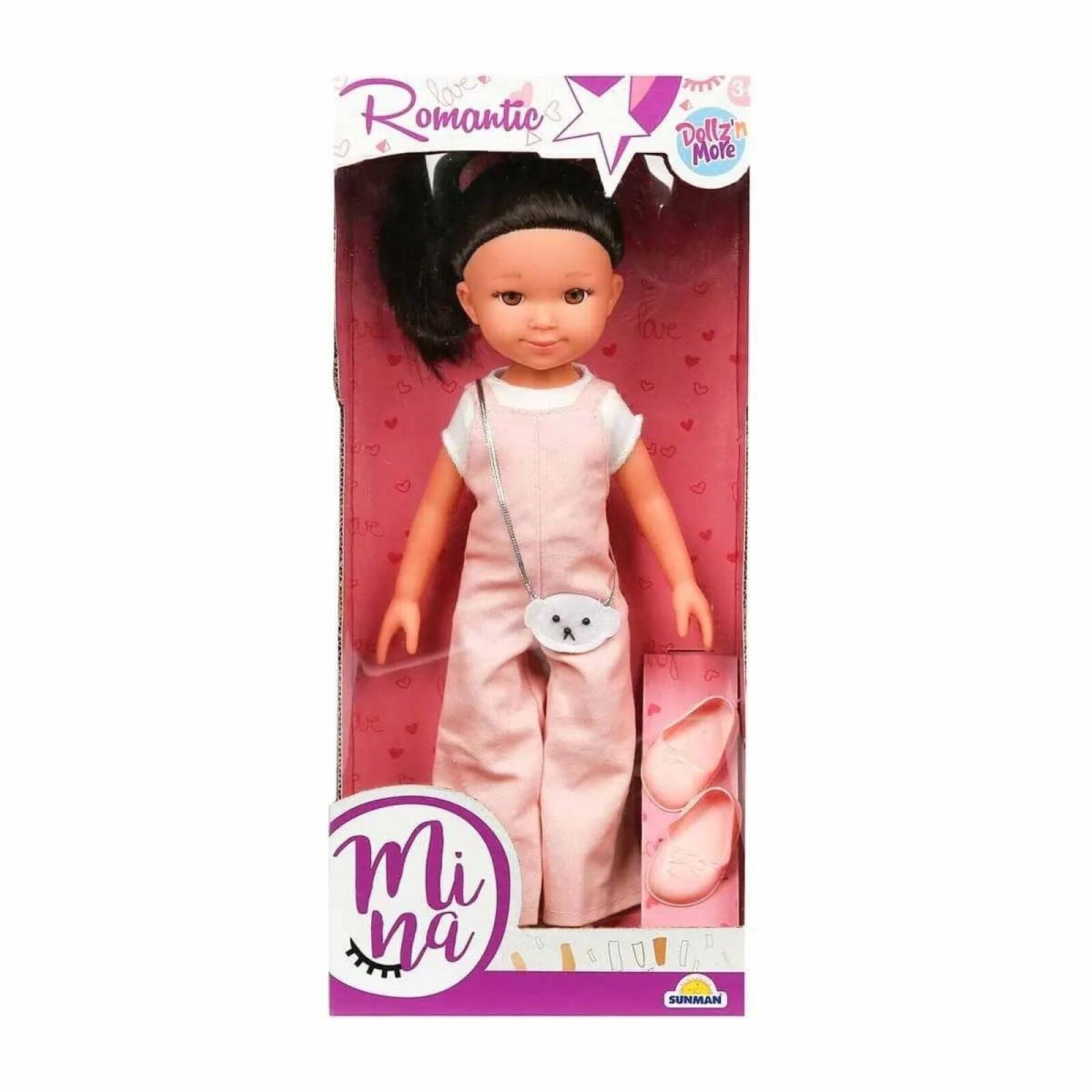 Mina Romantik Oyuncak Bebek 35 Cm