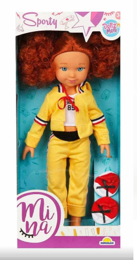 Mina Romantik Oyuncak Bebek 35 Cm