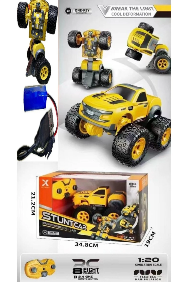 KUTULU ROBOTA DÖNÜŞEN KAMYON