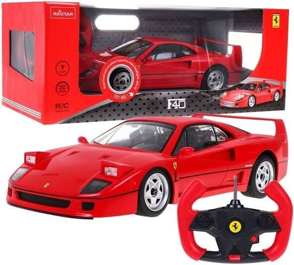 1:24 Uzaktan Kumandalı Ferrari F40 Araba 19 cm