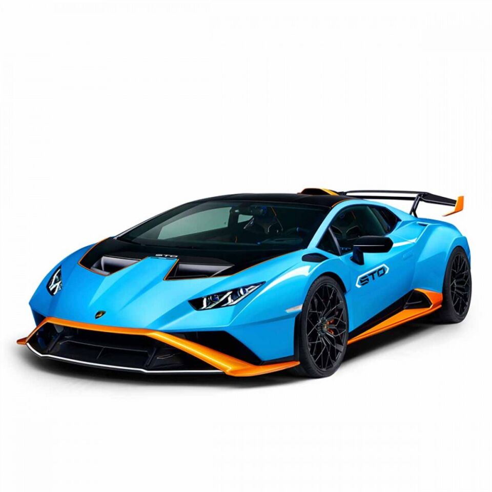 1:14 Lamborghini Huracan Sto Kumandalı Araba Mavi