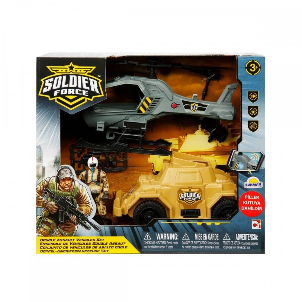 ASKER OYUN SET SOLDIER FORCE DOUBLE ASSAUL
