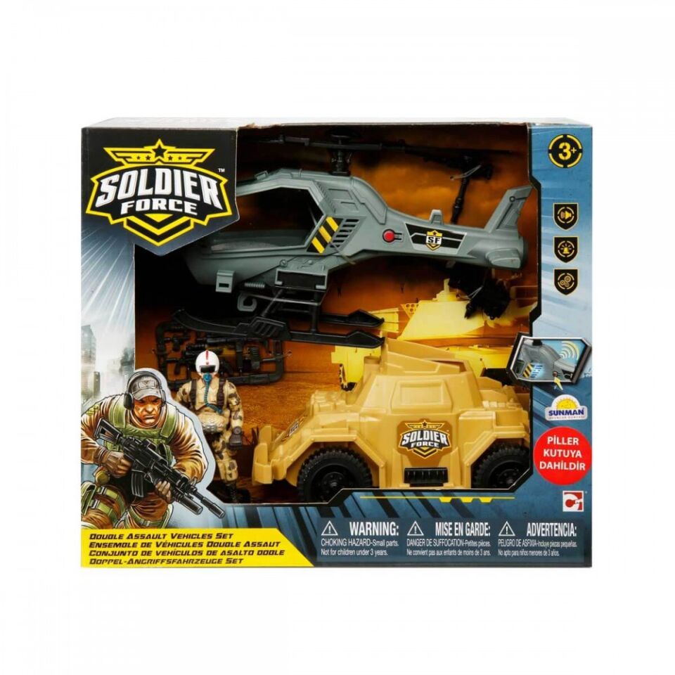 ASKER OYUN SET SOLDIER FORCE DOUBLE ASSAUL