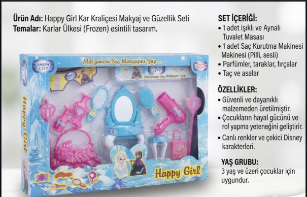 SNOW CITY GÜZELLİK SETİ
