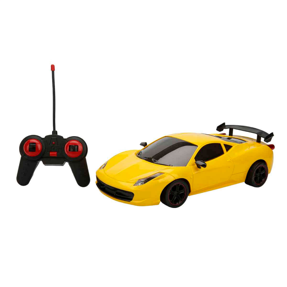 1:12 Night Racer 3D Işıklı Uzaktan Kumandalı USB Şarjlı Araba 35 cm