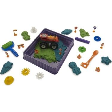 Mattel Hotwheels Monster Trucks Kinetik Kum Oyun Seti HHJ36