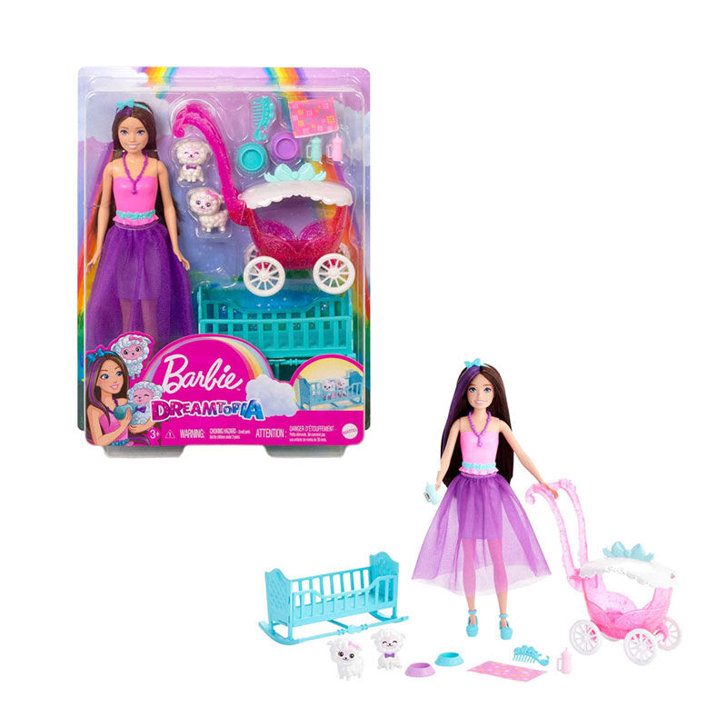 BARBIE DREAMTOPIA SKIPPER KUZUCUK BAKIMI OYUN SETİ BEBEK