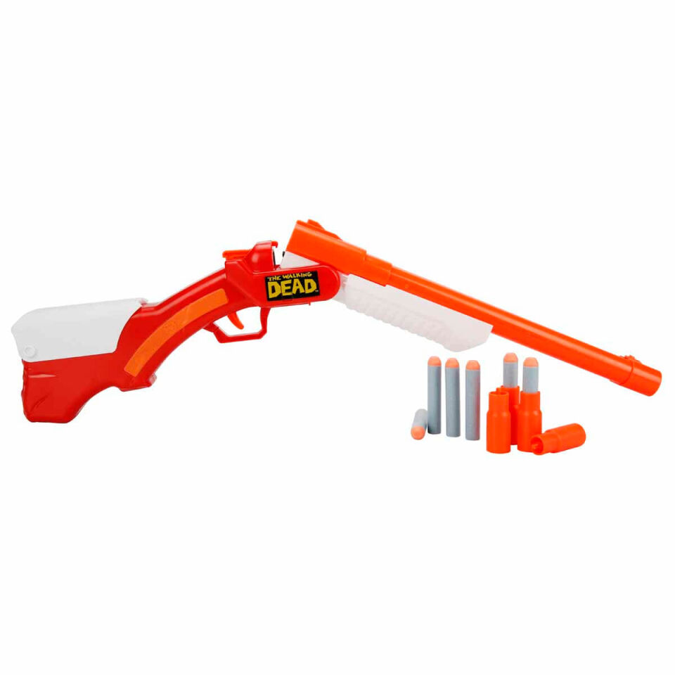 Air Warriors The Walking Dead Rick's Shotgun 6 Mermili Sünger Dart Atan Silah