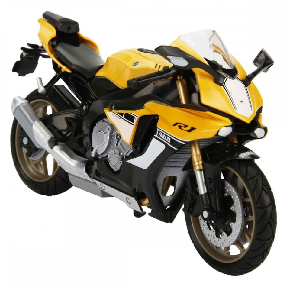 Yamaha YZF-R1 Model Motor Sarı