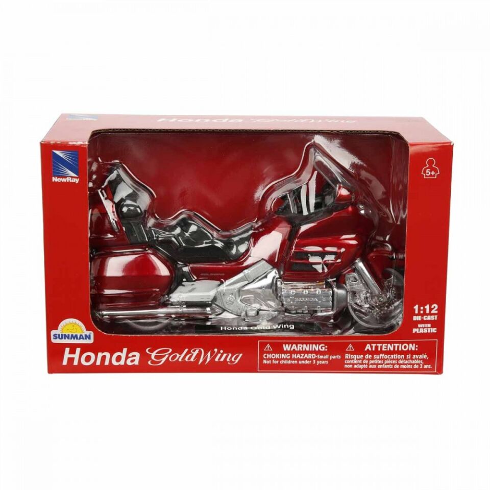 Honda Gold Wing Motosiklet 1:12