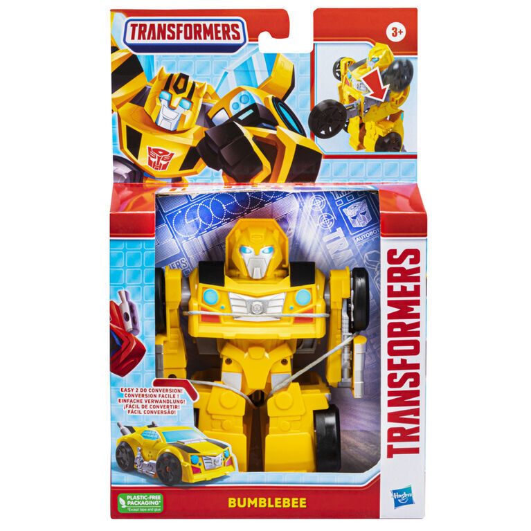 Transformers Bumblebee Dönüşen Robot ve Araba Figürü