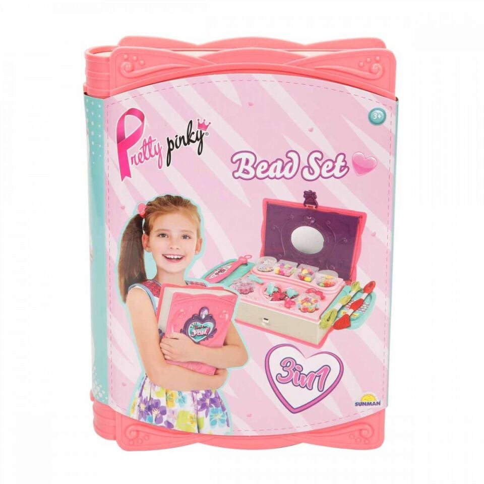 Pretty Pinky 3 ü 1 Arada Boncuk Yapım