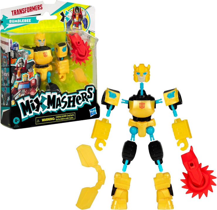Transformers Mix Mashers Bumblebee Figür – Parçalanabilir ve Karıştırılabilir Robot Oyuncak