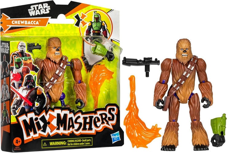Star Wars Chewbacca Figür – Mix Mashers Parçalanabilir Aksiyon Oyuncağı