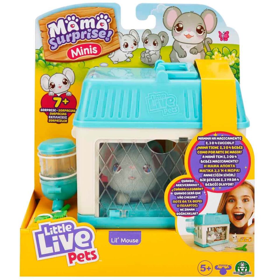 LLP Anne ve Yavruları Mini Fare Oyun Seti S2 LP301100