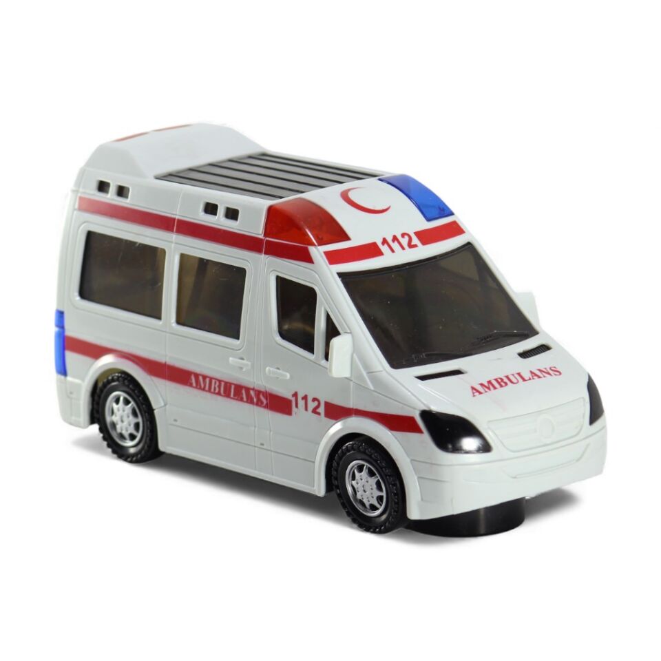 Işıklı ve Sesli Ambulans Çek Bırak