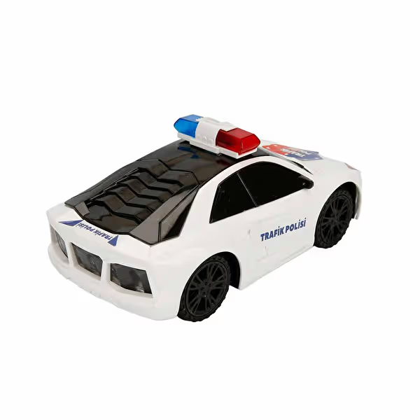 Kutulu Sesli Müzikli Trafik Polis Arabası