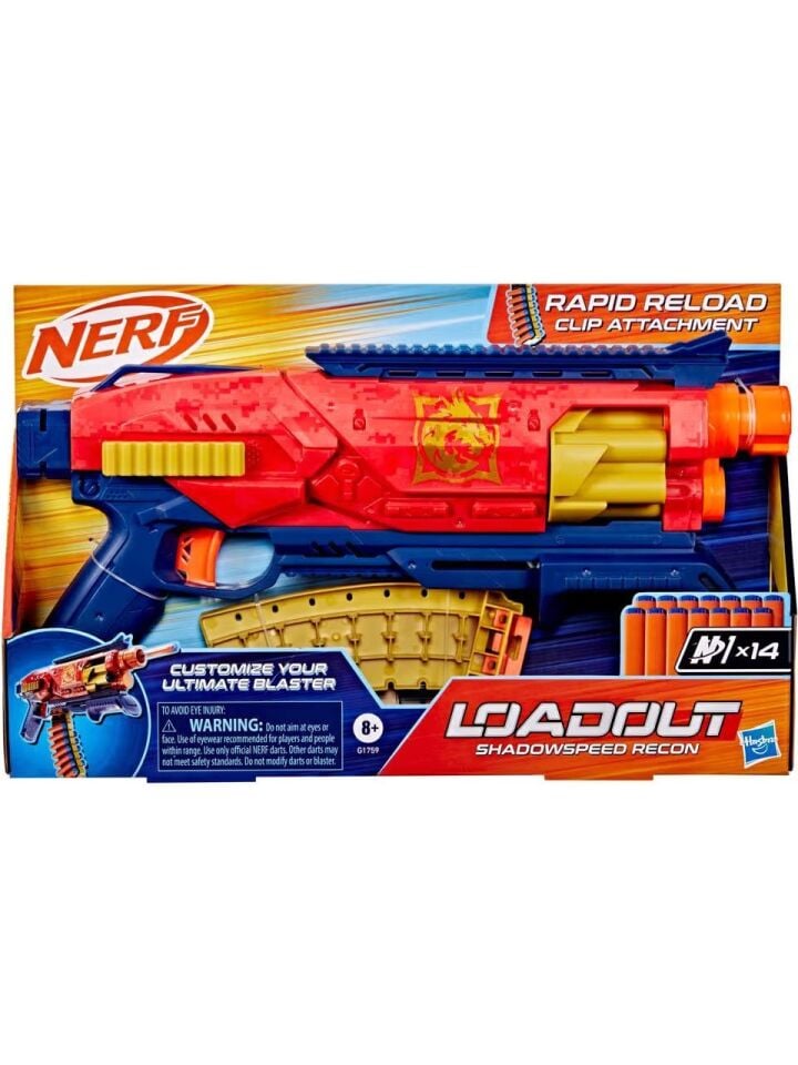 Nerf Loadout Shadowspeed Recon Silah