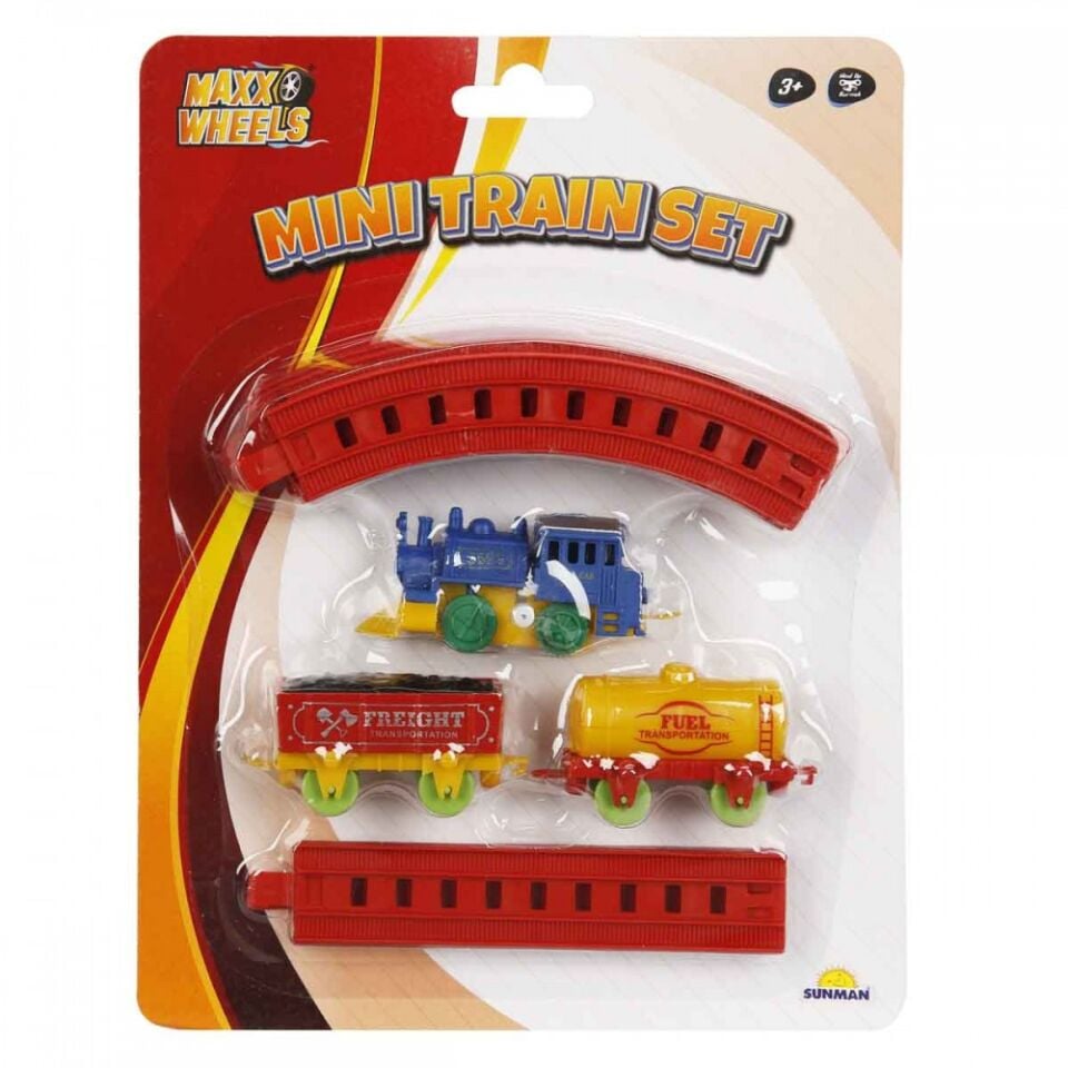 Sunman Maxx Wheels Mini Tren Seti 11 Parça