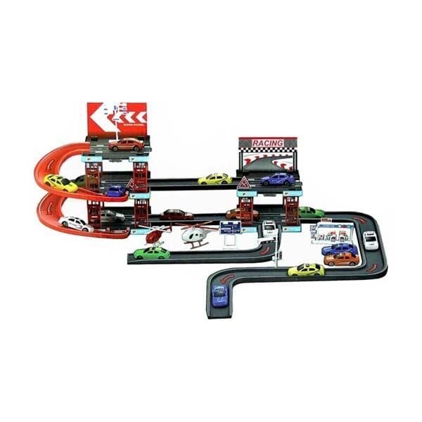 Maxx Wheels Süper Garaj 6 Araçlı Set