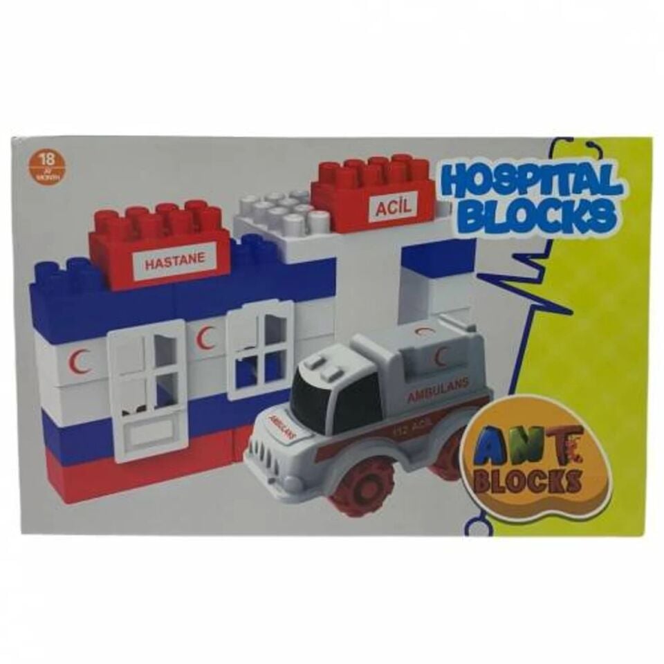 ANT BLOCKS 40 PARÇA HASTANE SETİ