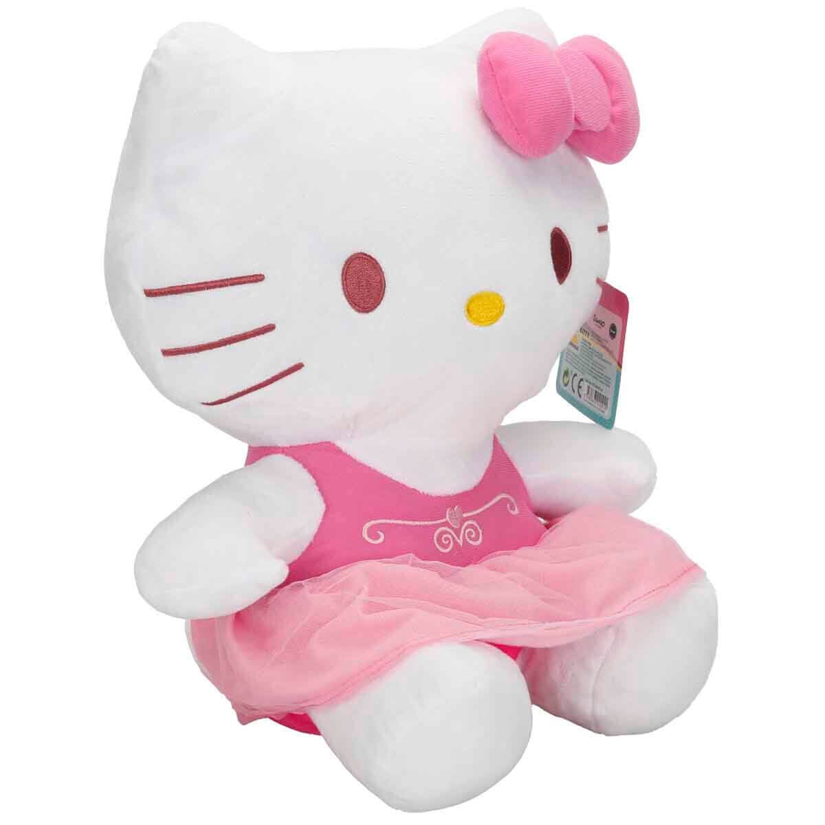 Hello Kitty Fiyonklu Peluş - Pembe