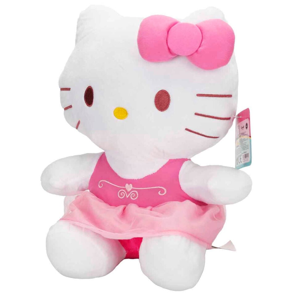 Hello Kitty Fiyonklu Peluş - Pembe