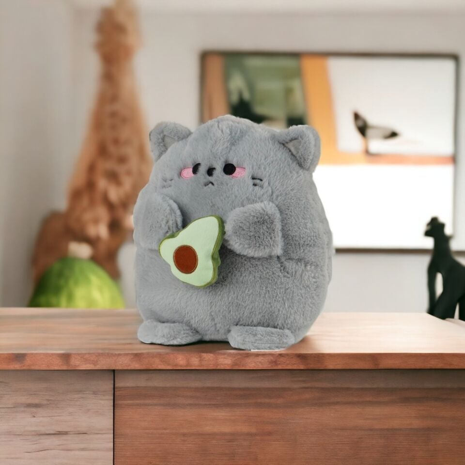 PELUŞ AVAKADO KEDİ 30 CM