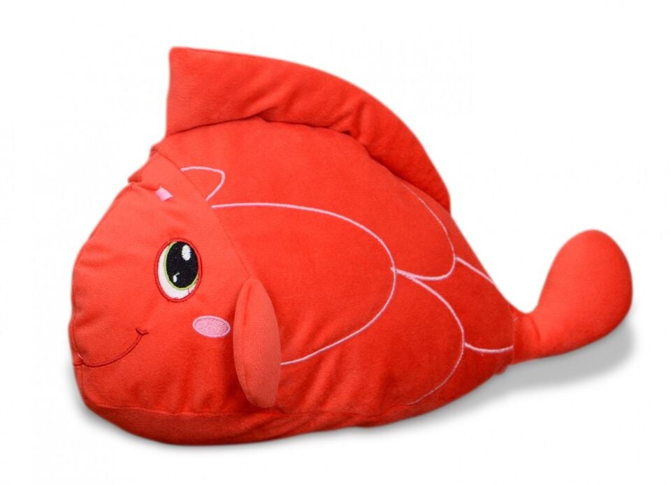 PELUŞ KIRMIZI BALIK SESLİ 60 CM