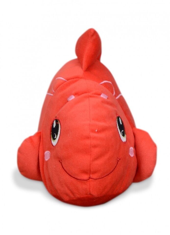 PELUŞ KIRMIZI BALIK SESLİ 60 CM