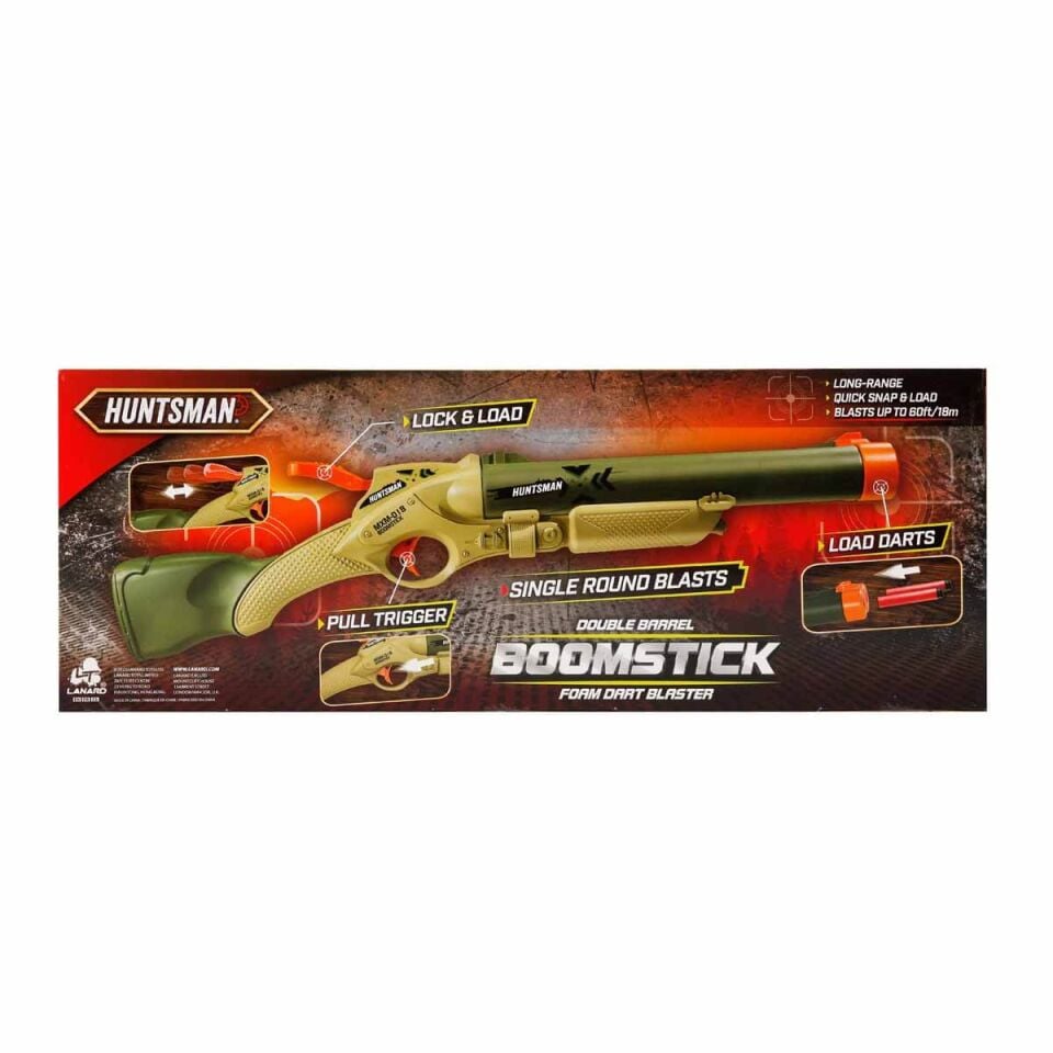 Huntsman Alpha Boomstick 8 Mermili Sünger Dart Atan Tüfek 50 cm