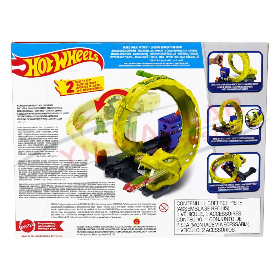 HDR29 HOT WHEELS DÜŞMAN YARATIKLAR OYUN SETİ