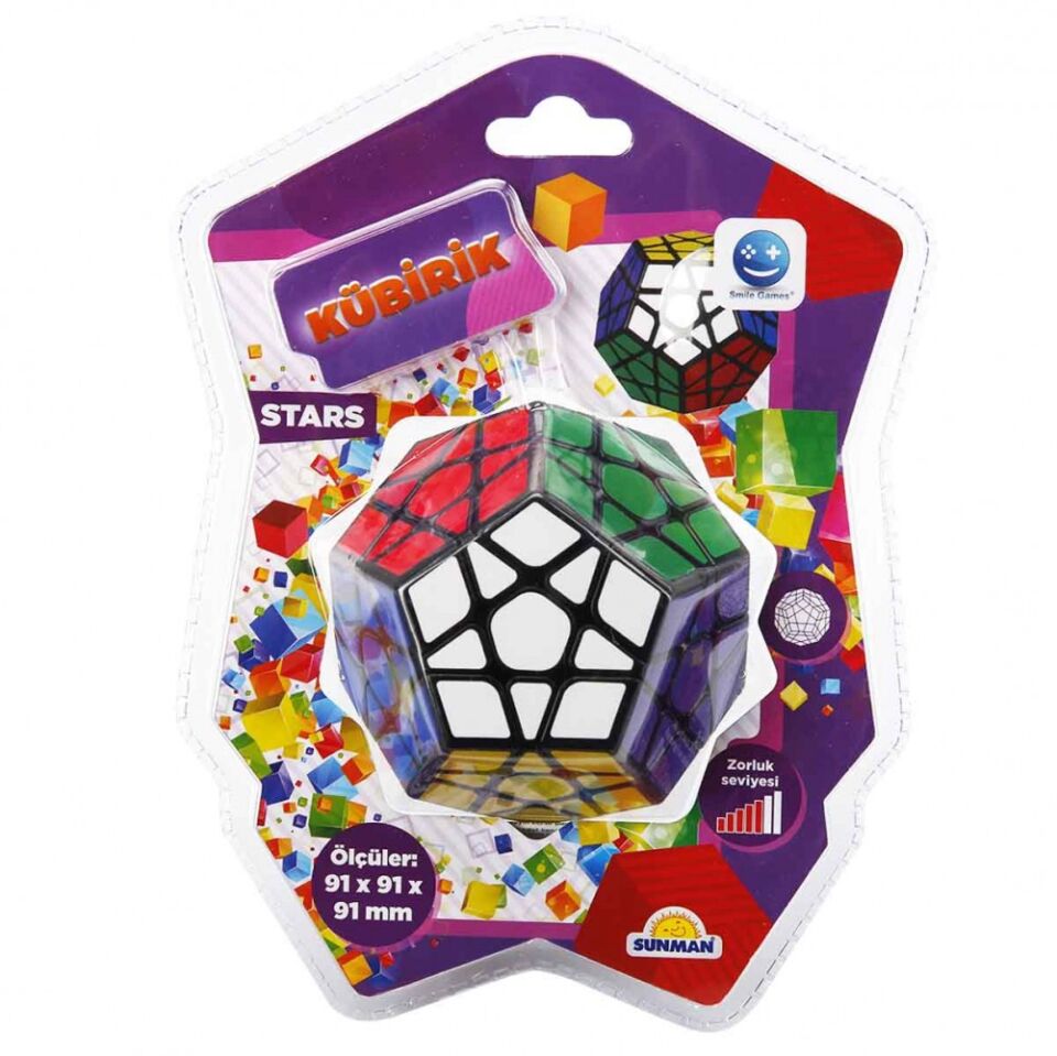 Sunman Zeka Küpü Beşgen Stars Megaminx