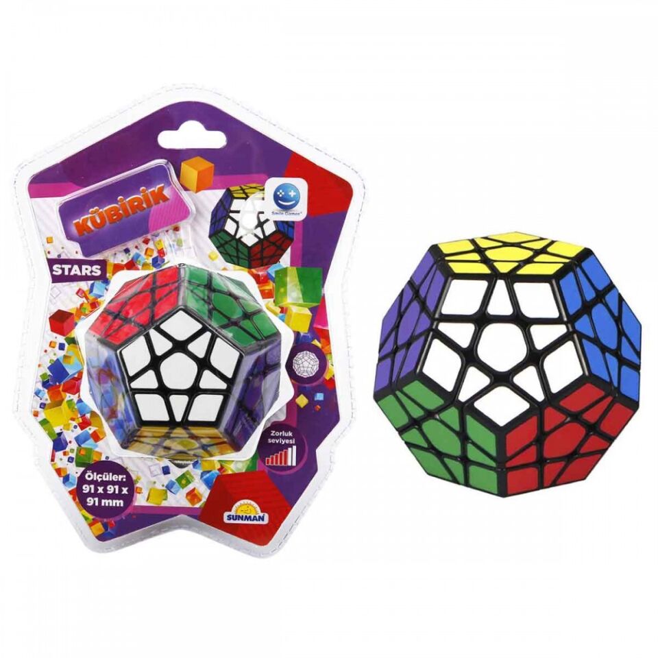 Sunman Zeka Küpü Beşgen Stars Megaminx