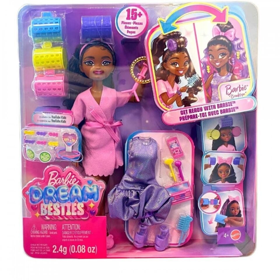 Barbie Dream Besties Brooklyn ile Akşam Eğlencesine Hazırlanma