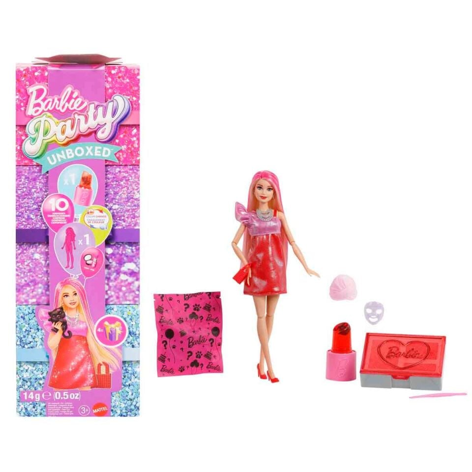 Barbie Parti Paketi Sarışın Bebek JFY68