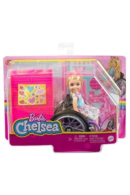 Barbie Chelsea Bebek ve Tekerlekli Sandalyesi HGP29