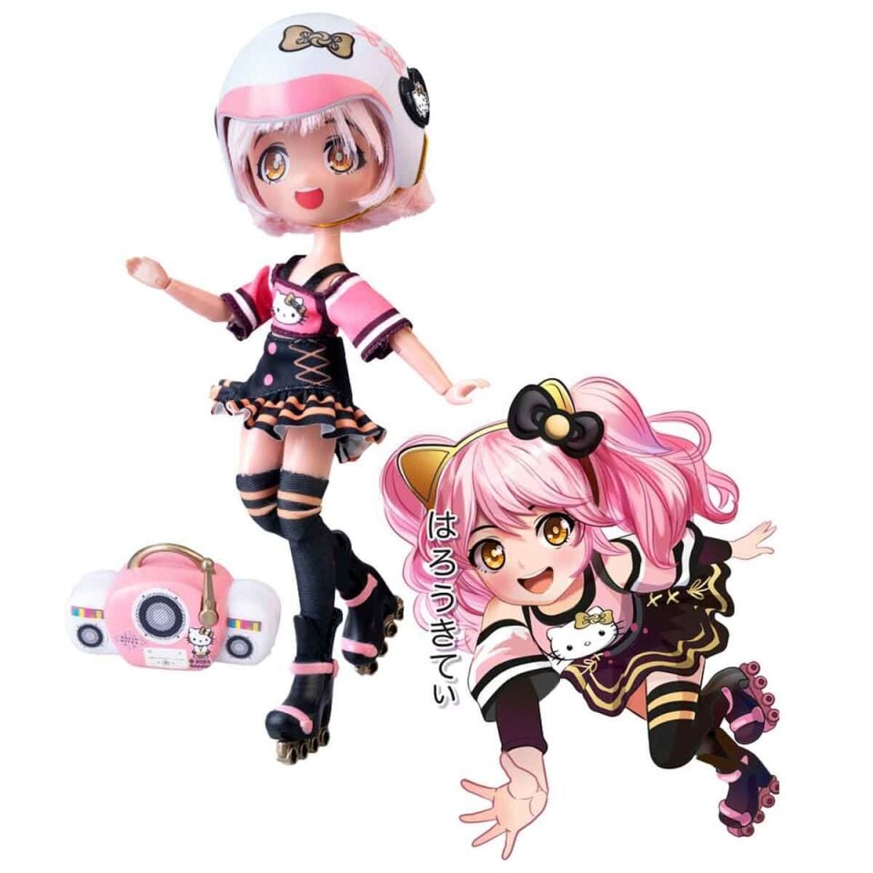 Hello Kitty Manga Bebek Golden Diva Figür Seti HKTF1000