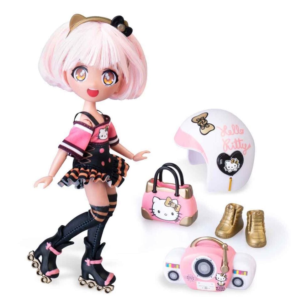 Hello Kitty Manga Bebek Golden Diva Figür Seti HKTF1000