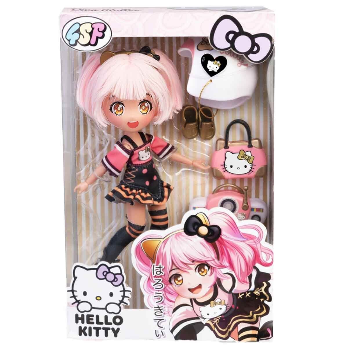 Hello Kitty Manga Bebek Golden Diva Figür Seti HKTF1000