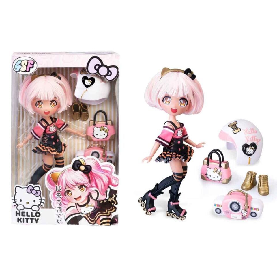 Hello Kitty Manga Bebek Golden Diva Figür Seti HKTF1000
