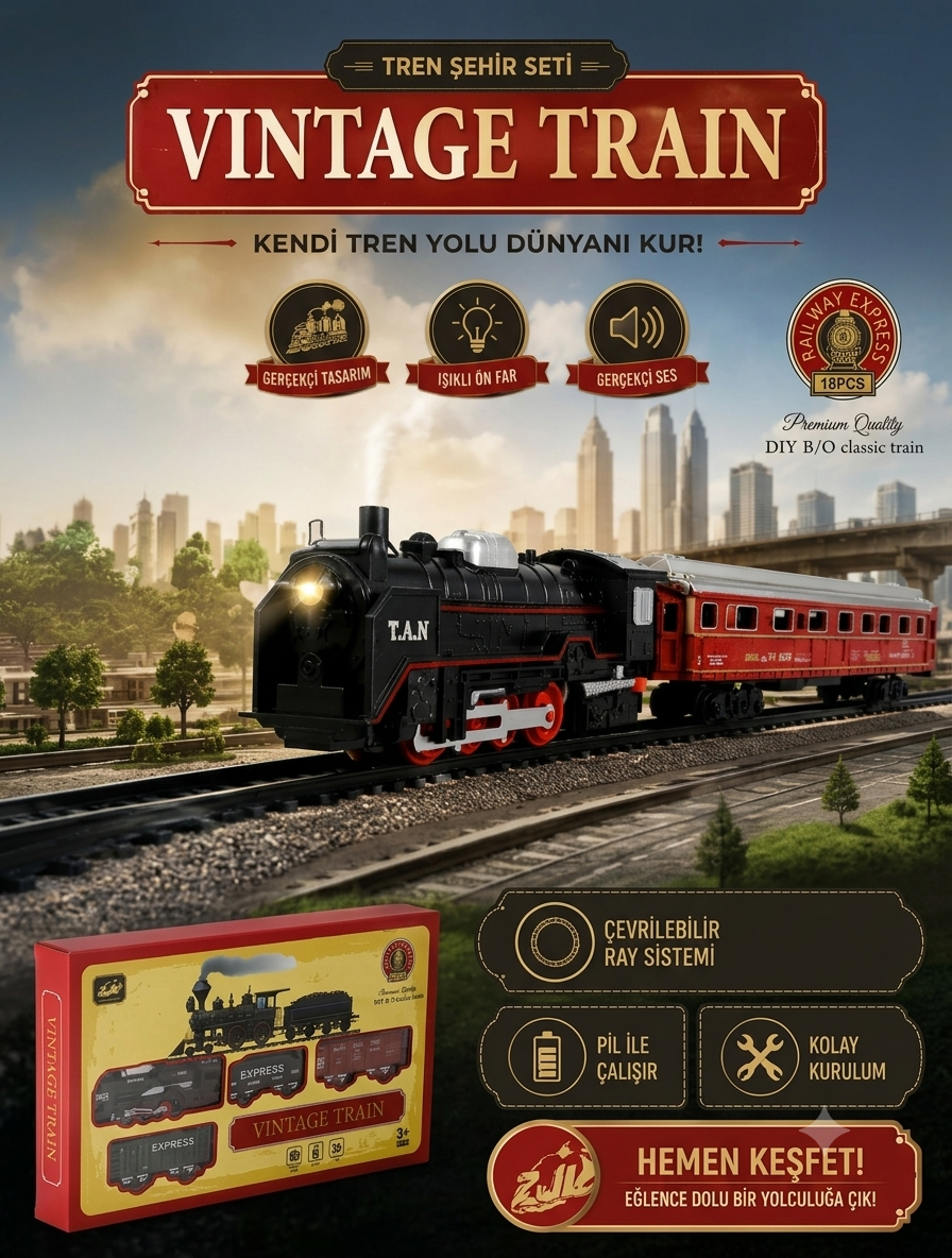 TREN ŞEHİR SETİ